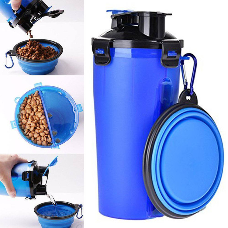 پخش عمده قمقمه دوجداره آب و غذا مسافرتی سگ و گربه برای پتشاپها و پخشکنندههای سراسر ایران