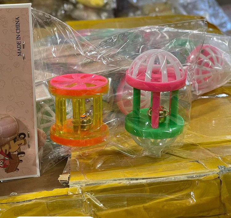 خرید عمده اسباب بازی زنگولهدار گربه و سگ وارداتی چین در پت پخش بانه عبدالهی کردستان